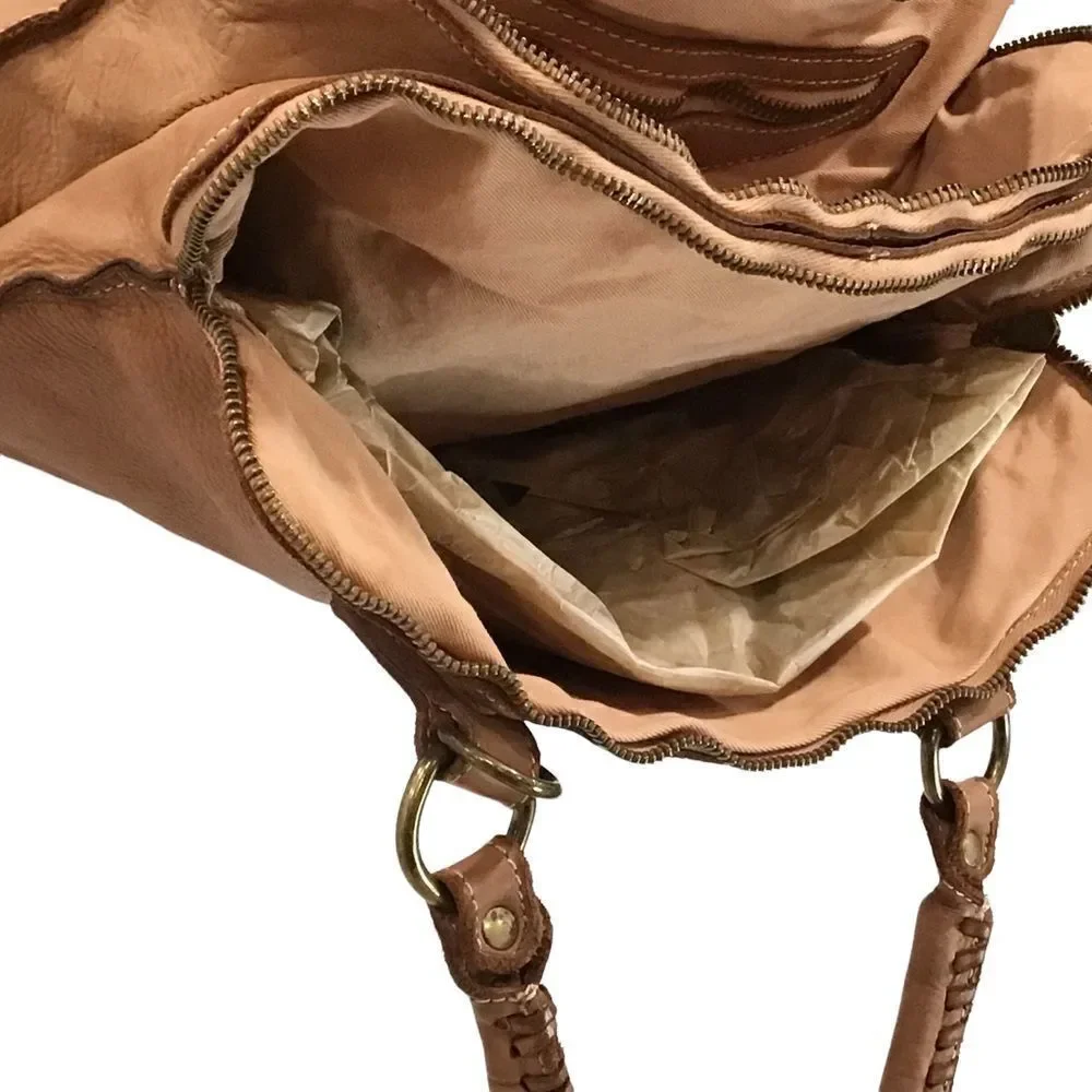 Constanza Rota Satchel, Cognac